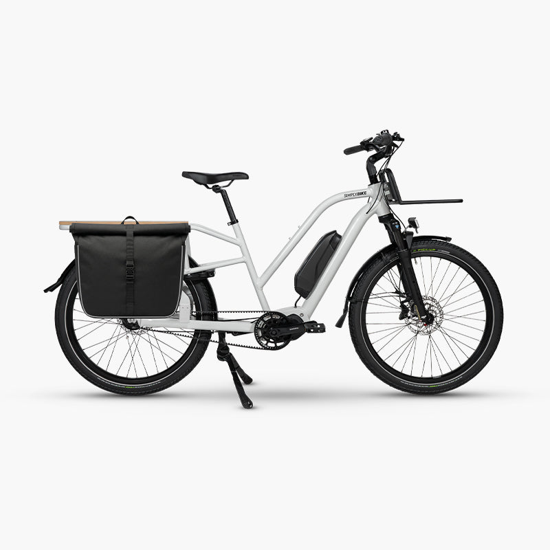 Gepäckträgertasche Schwarz - Simply.Bike