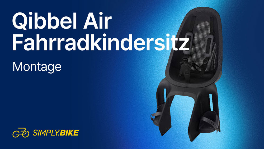 qibbel air fahrrad kindersitz