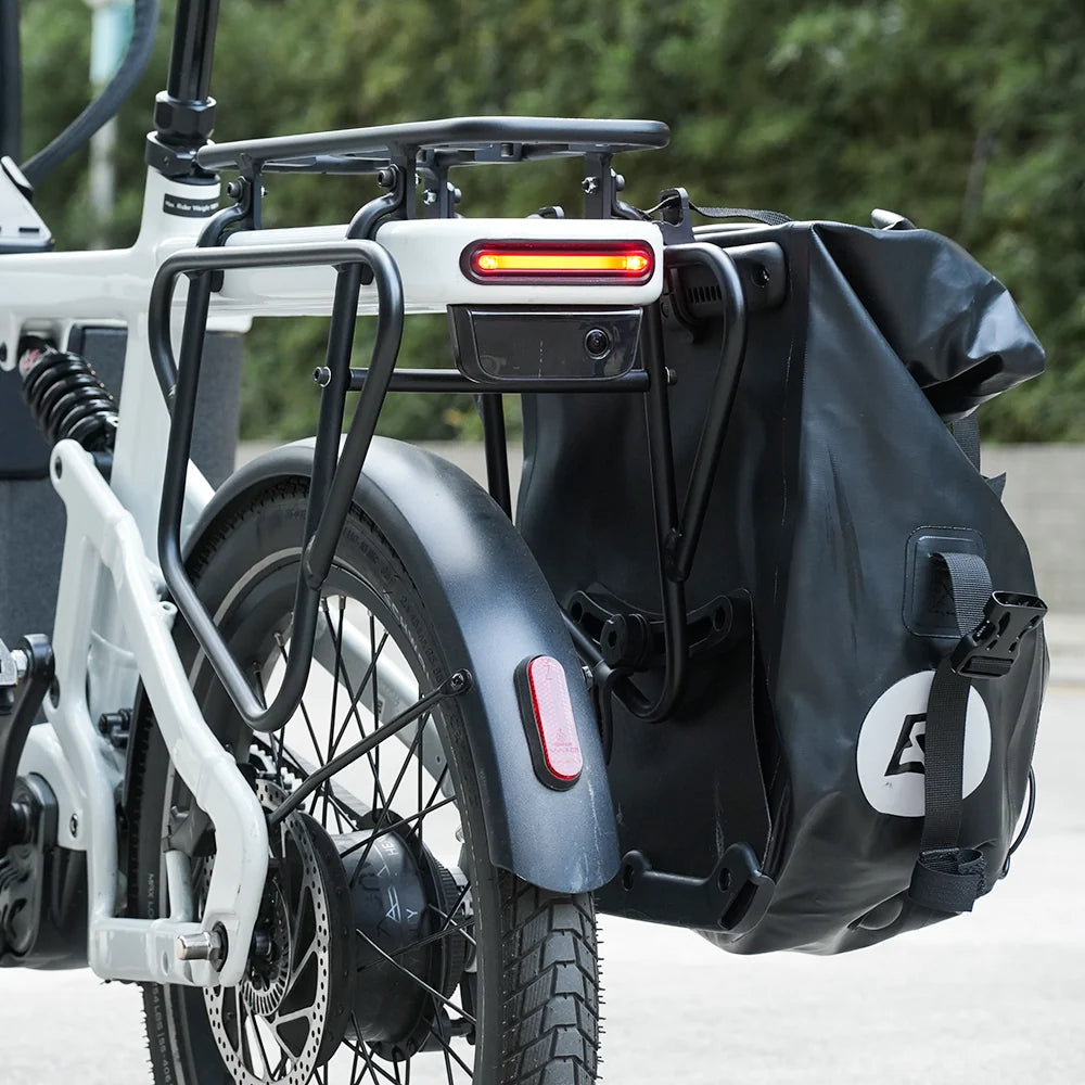 TARRAN T1 Pro seitlich beladbarer Gepäckträger für Fahrradtaschen am hinteren MIK HD Cargo Rack