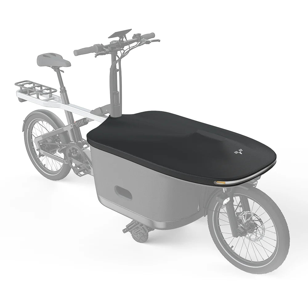 Wasserdichte Frachtkastenabdeckung für Lastenrad TARRAN T1 Pro, strapazierfähig und schützt den Laderaum vor Wasser und Staub.