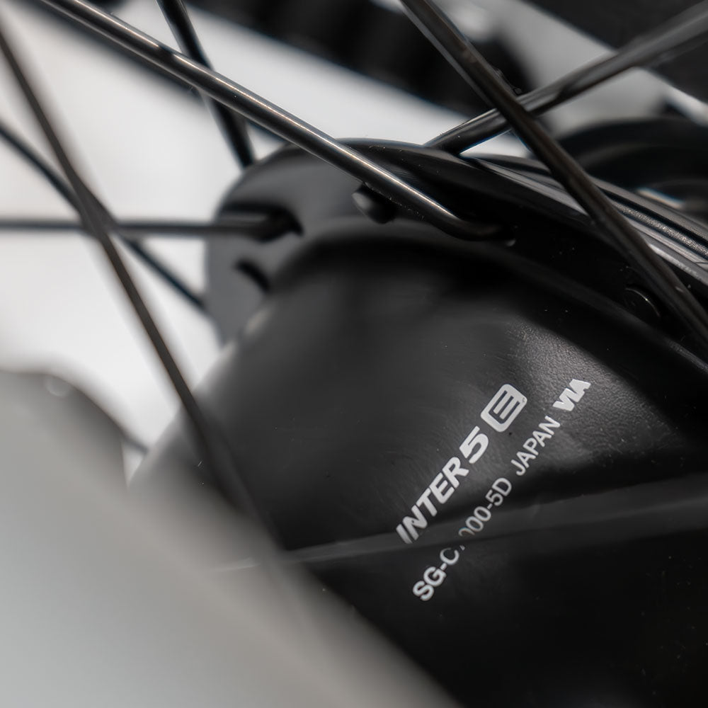 Shimano NEXUS 5-Gang-Nabenschaltung am Simply.Lift EP6 Cargo E-Bike.