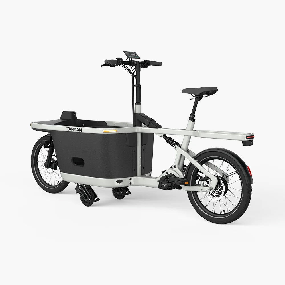 Tarran T1 Pro Frontloader E-Lastenrad in Beige