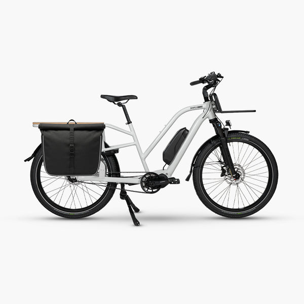 fahrrad mit gepäckträger kaufen Gepäckträgertasche Schwarz – 19 L, regenfest, Made in Germany