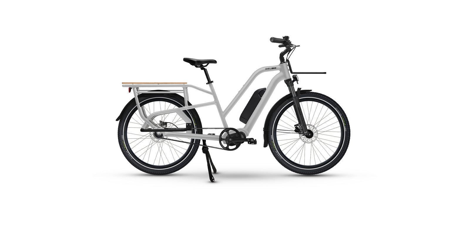 Cargo E-Bike Simply.Lift mit Shimano STEPS e5000 Mittelmotor.