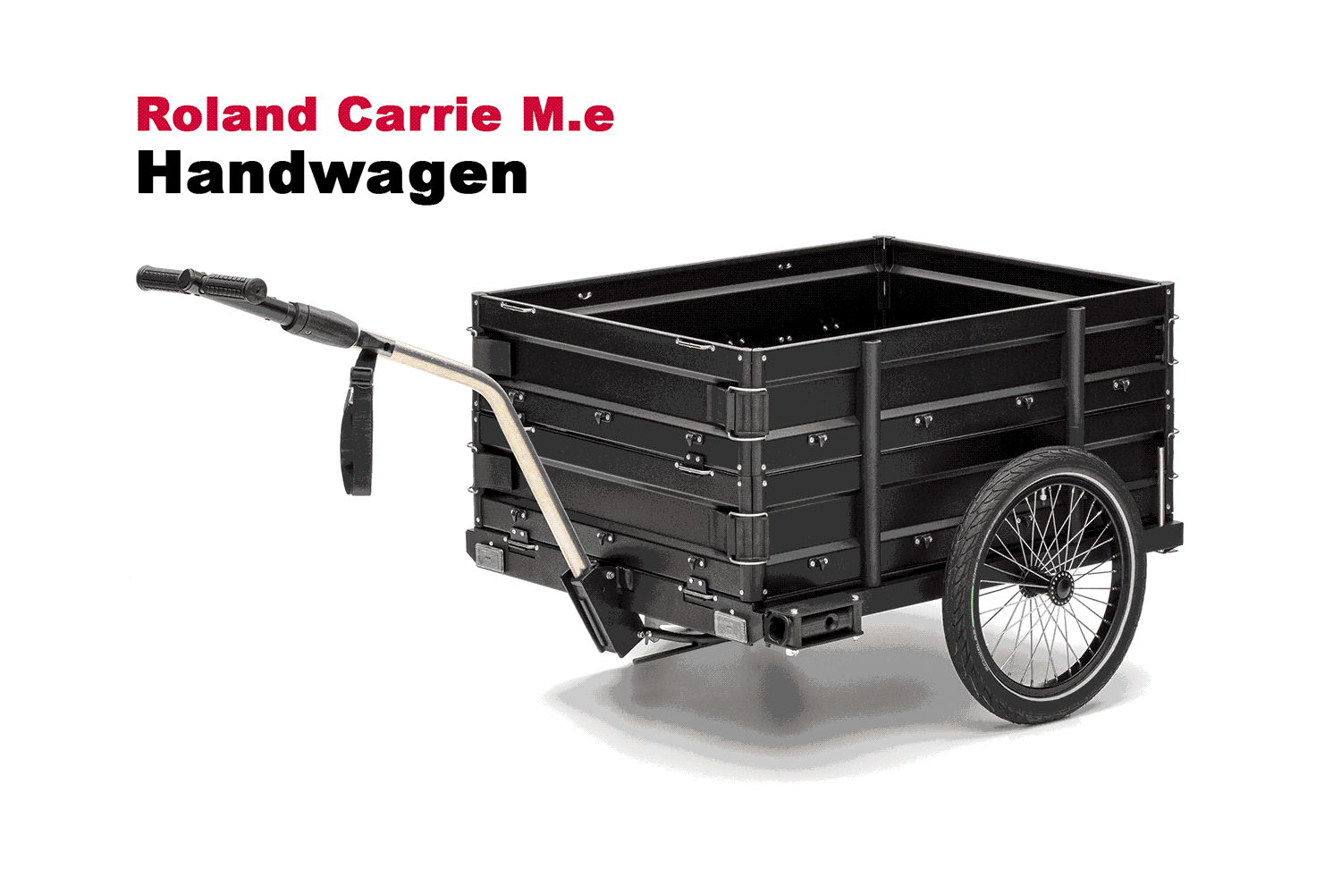 Fahrradanhänger Roland Carrie M. e inkl. Doppelbordwand