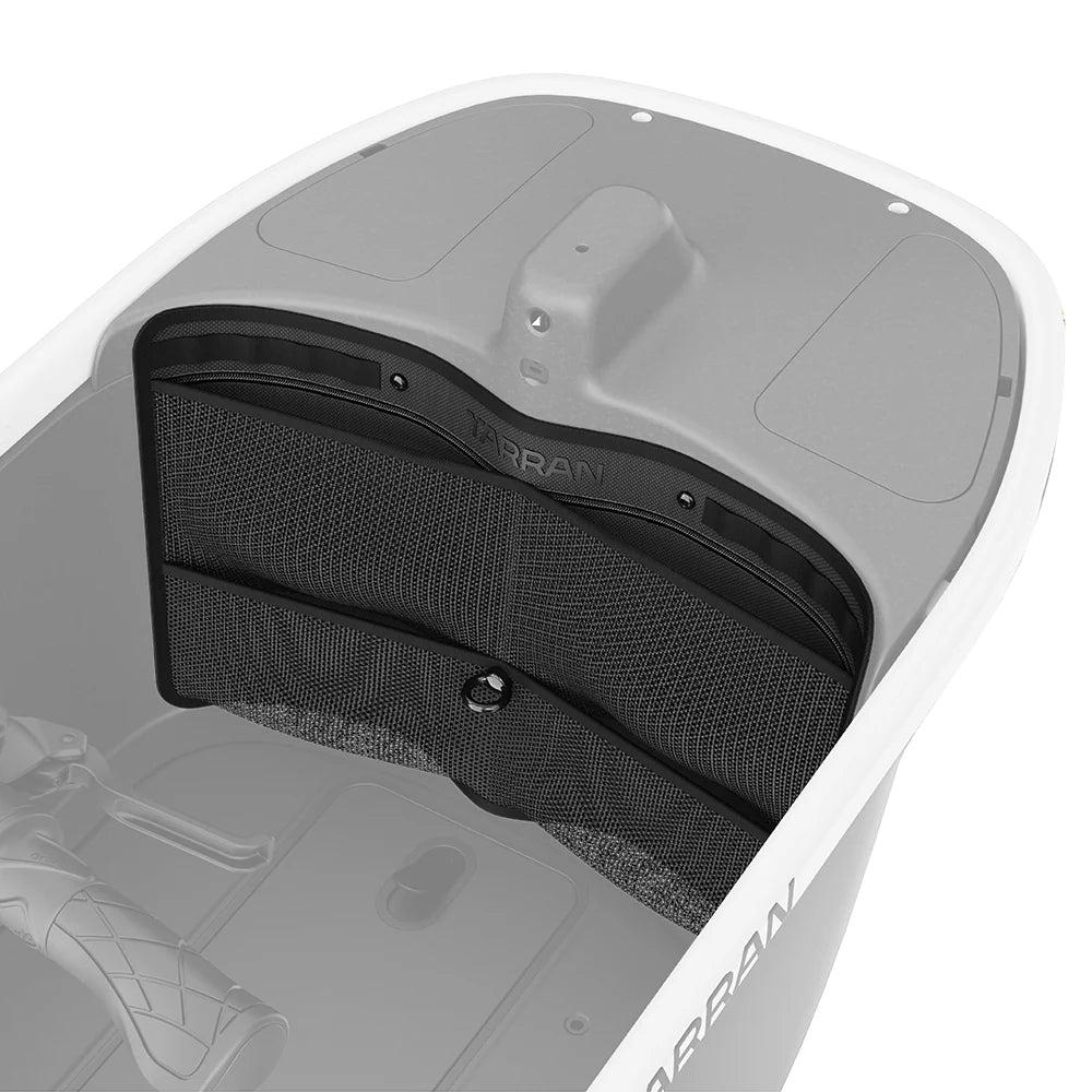 TARRAN T1 Pro Vorderlagerorganisator mit zwei elastischen Netzfächern für kleine Alltagsgegenstände