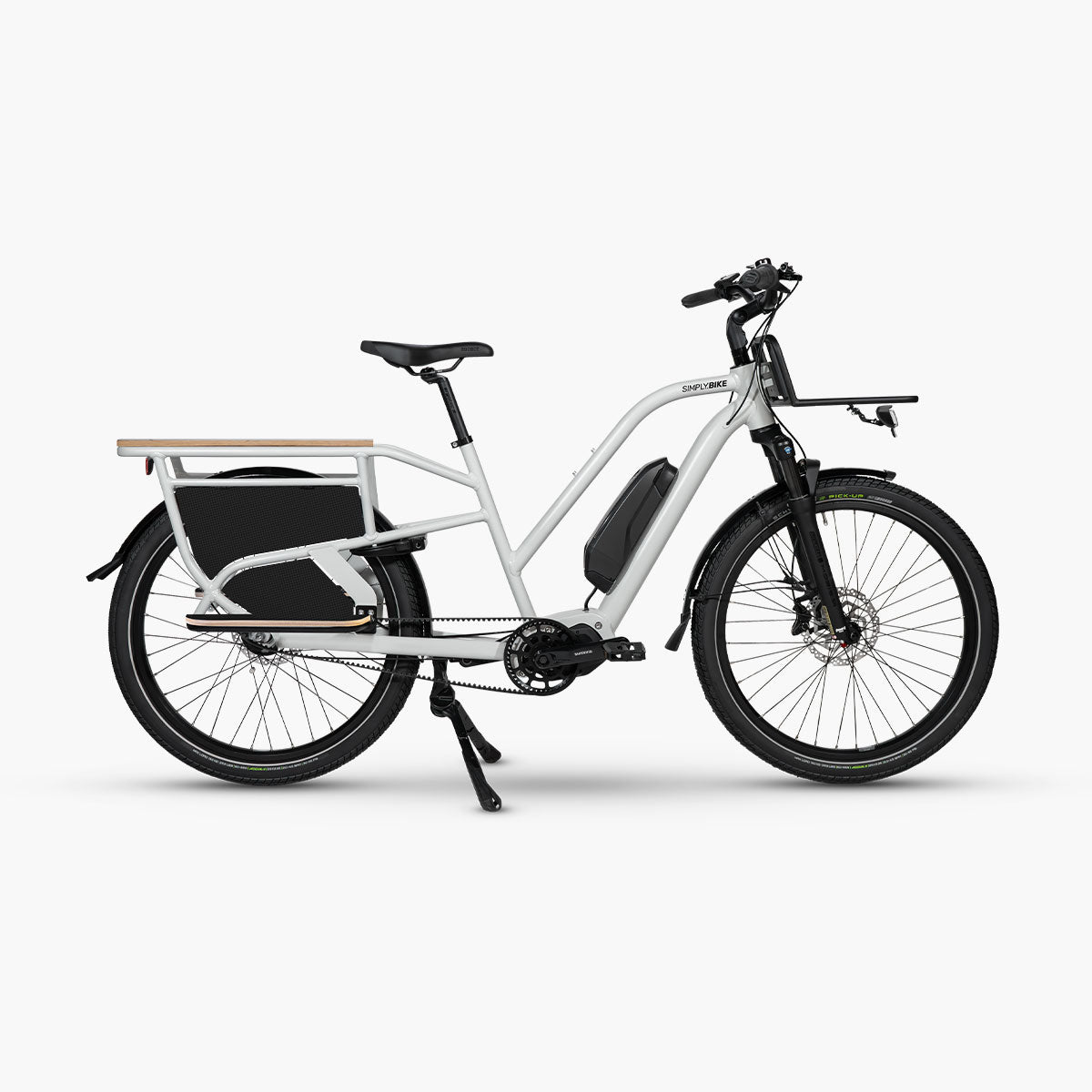 Fuß- und Trittbretter für Simply.Lift Cargo E-Bike.