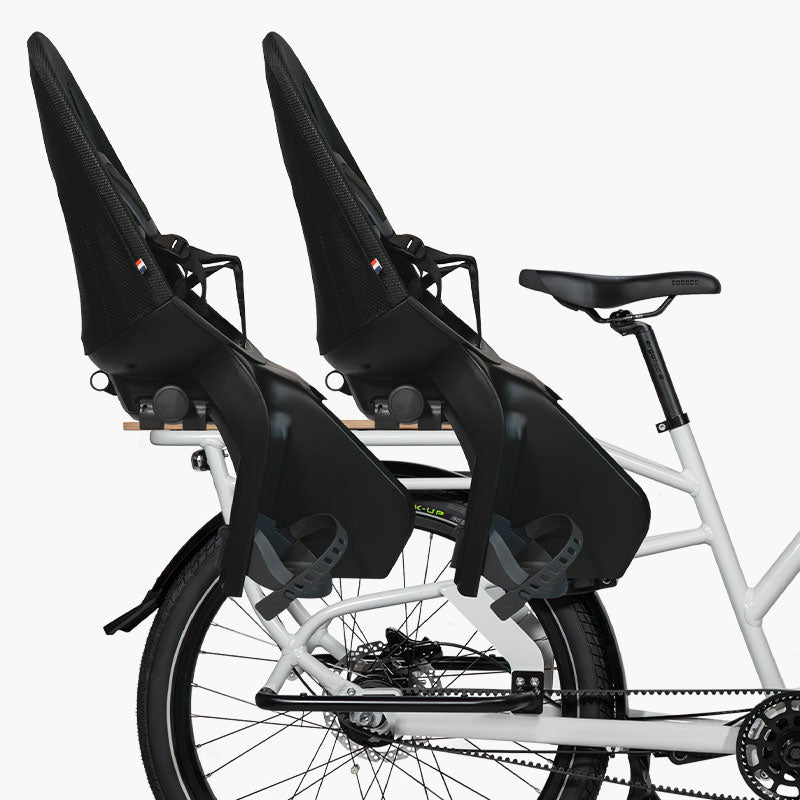 befestigung fahrrad kindersitz Adapterplatte für 2 Fahrradkindersitze