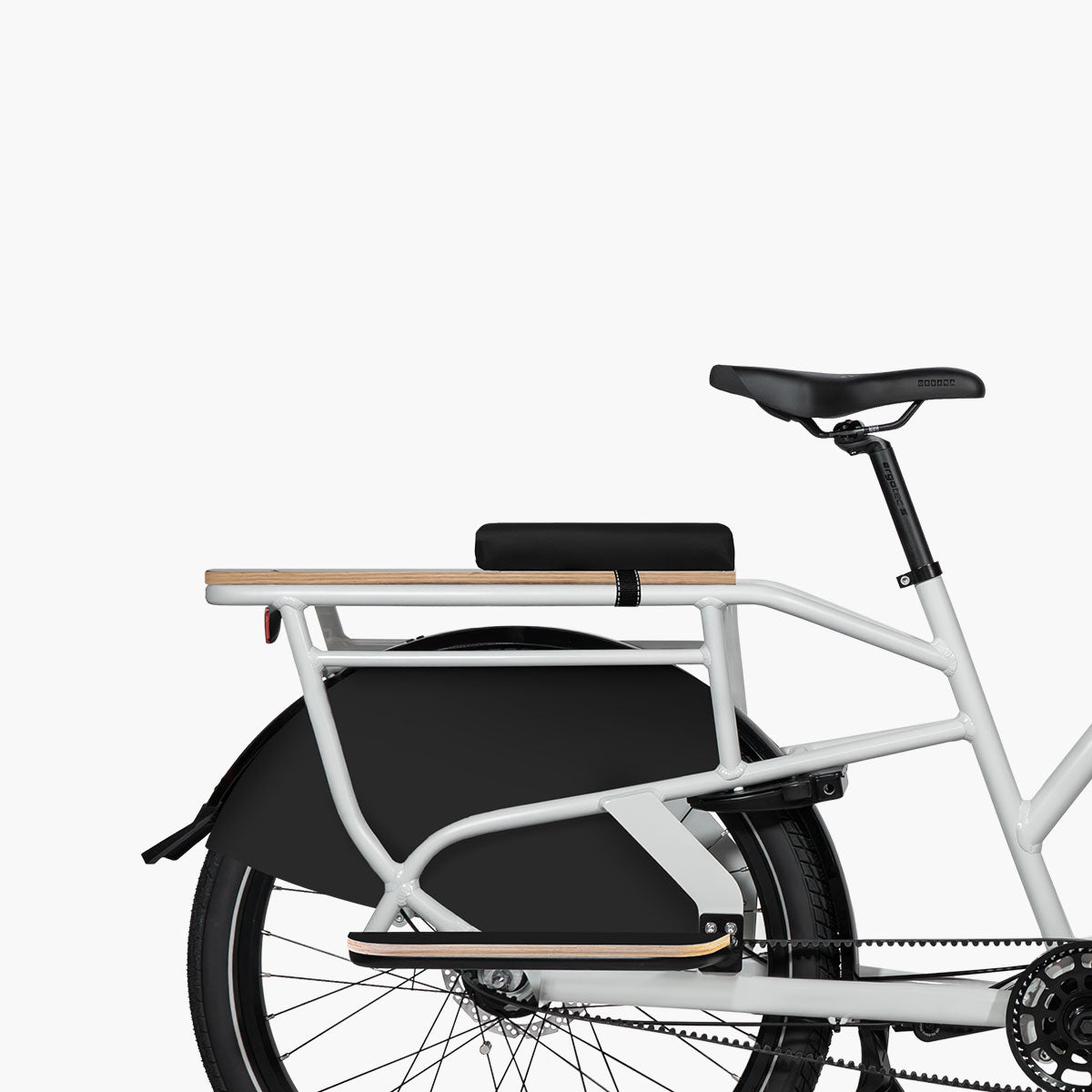Sitzpolster halbiert für Simply.Lift Cargo E-Bike.