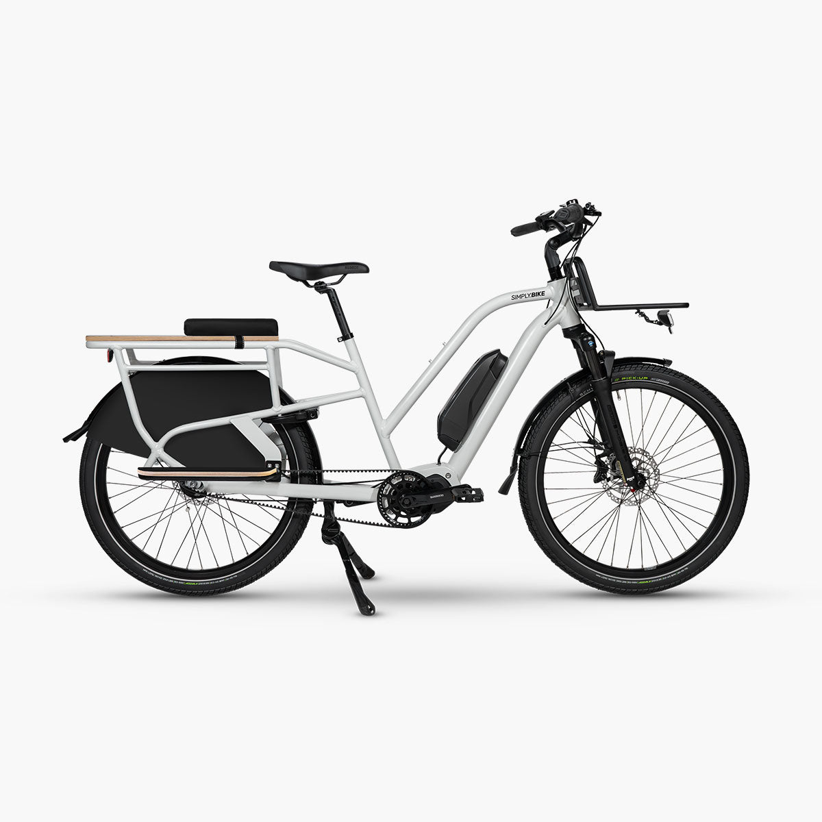 Sitzpolster halbiert für Simply.Lift Cargo E-Bike.