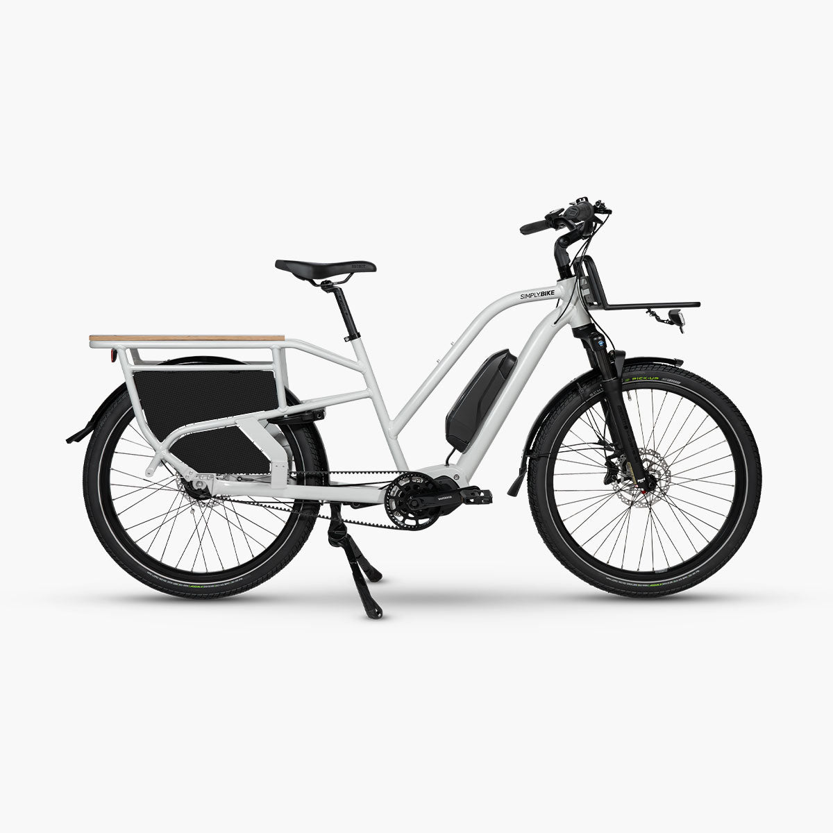 Speichenschutz für Simply.Lift Cargo E-Bike.